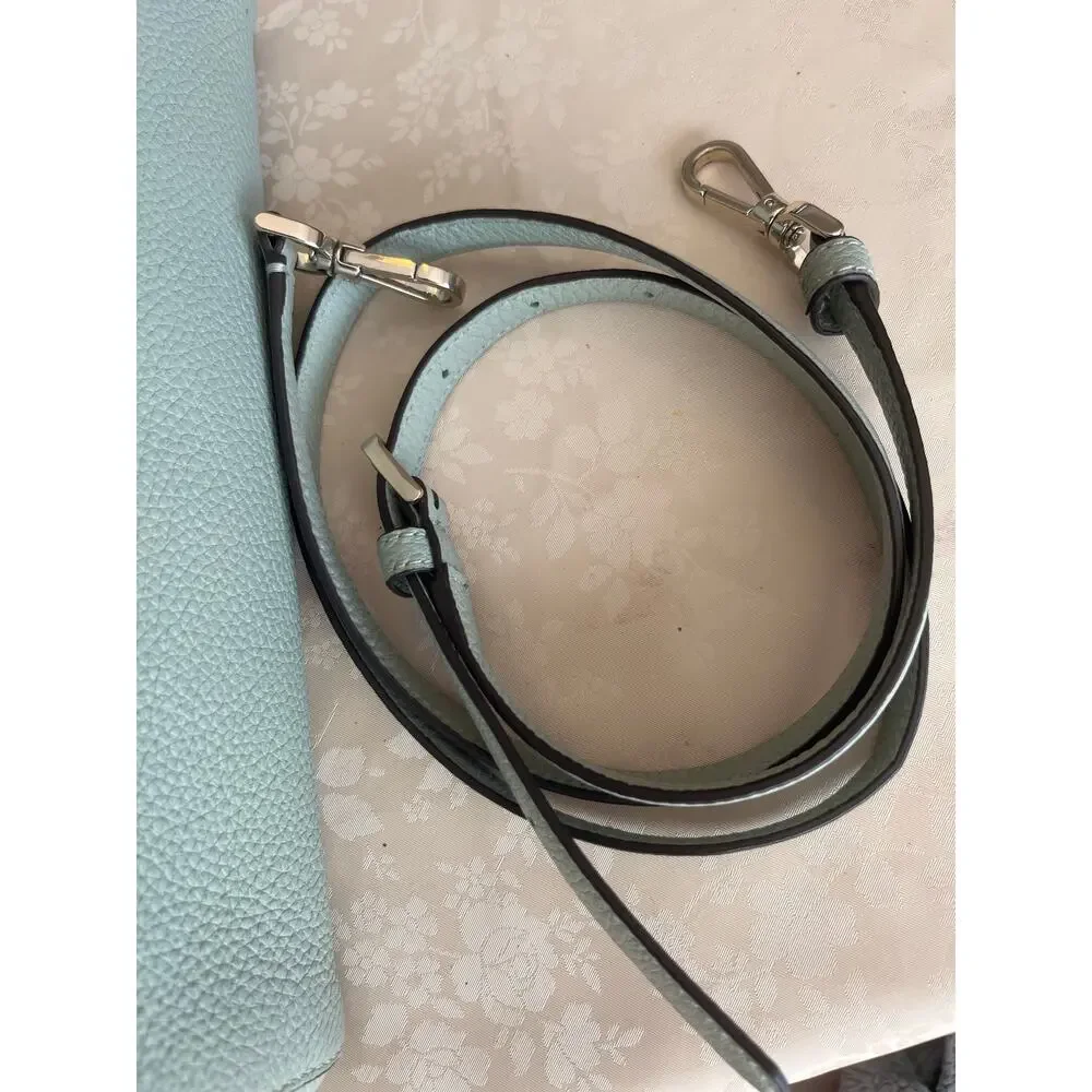 Kate Spade Leila Medium Flap Shoulder Bag and Lena Medium Bifold Wallet in Sage